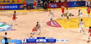 简单配合但有效果！林秉圣手递手纳纳利 后者直接三分一箭穿心！